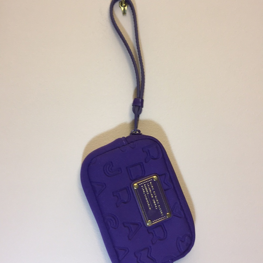 Marc by Marc Jacobs purple wristlet